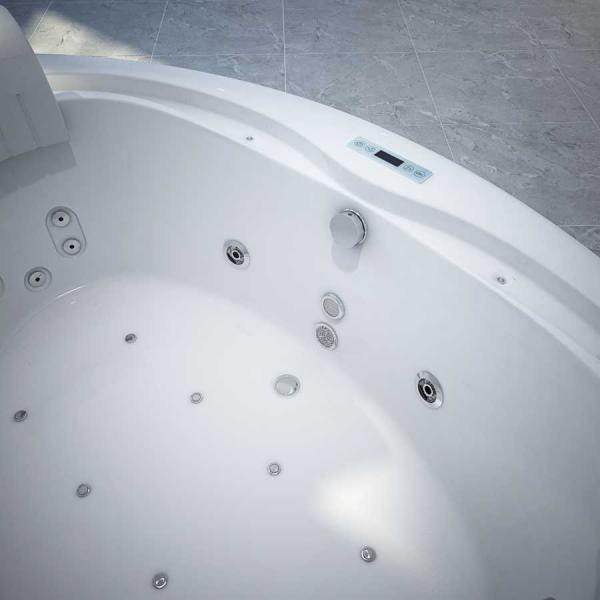 Eckwhirlpool Badewanne ANDROS 160x160 - Palo24