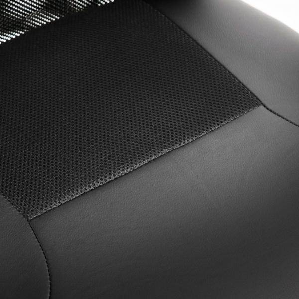Bürostuhl Drehstuhl höhenverstellbar ergonomisch PU schwarz - Palo24