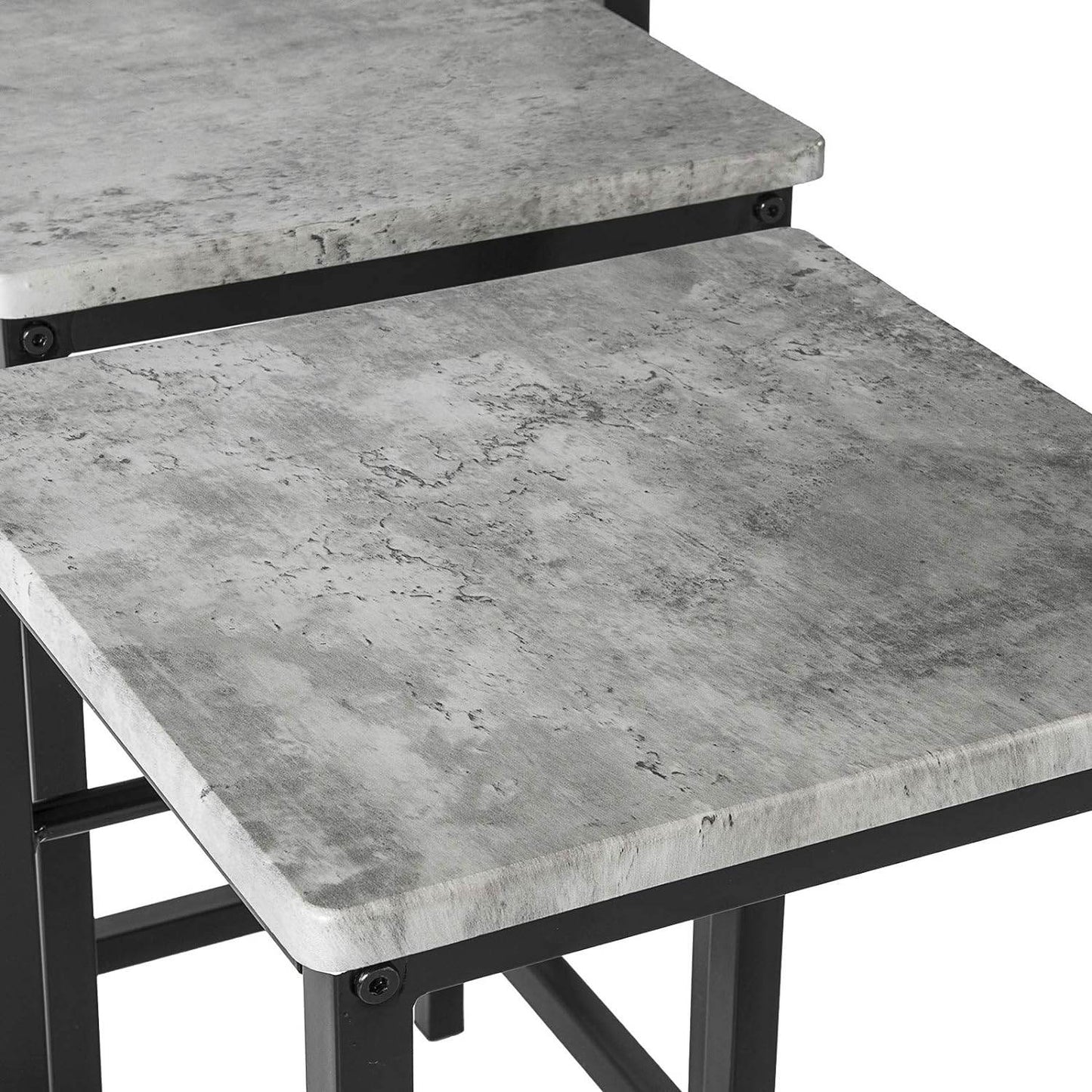 Bartisch mit 4 Hockern | Bartisch set | 5-teilig | OGT11-HG - Palo24