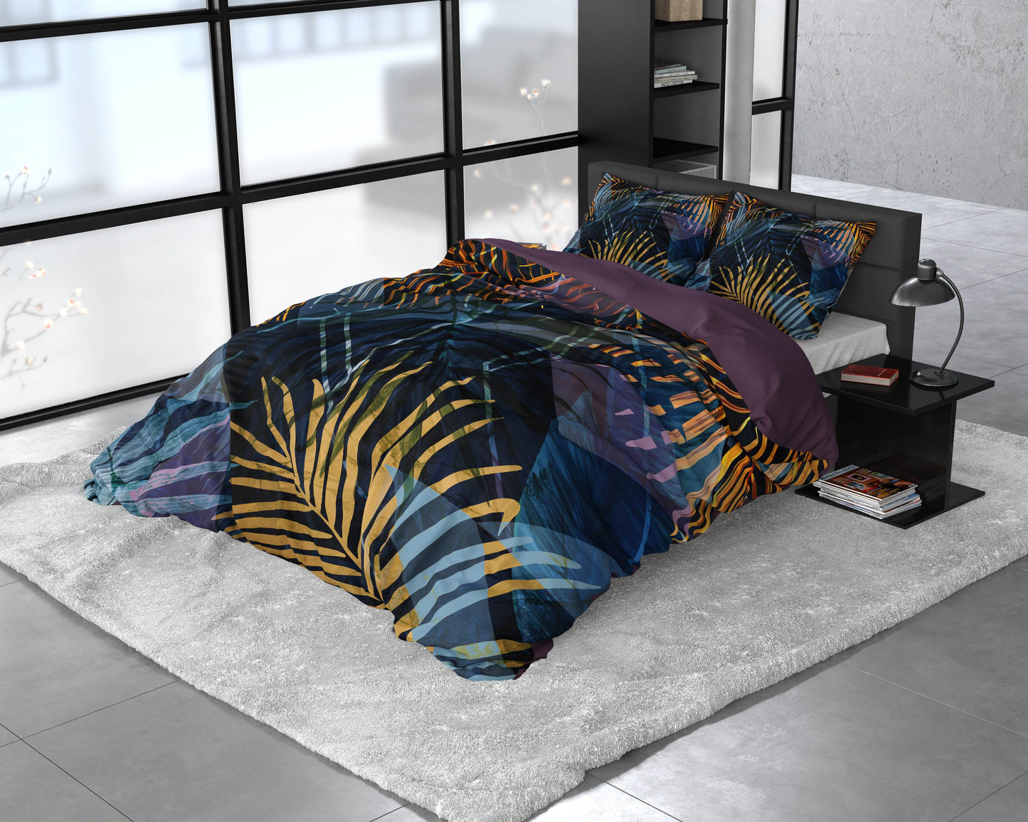 Bettbezug Marina Navy 200 x 220 cm - Palo24