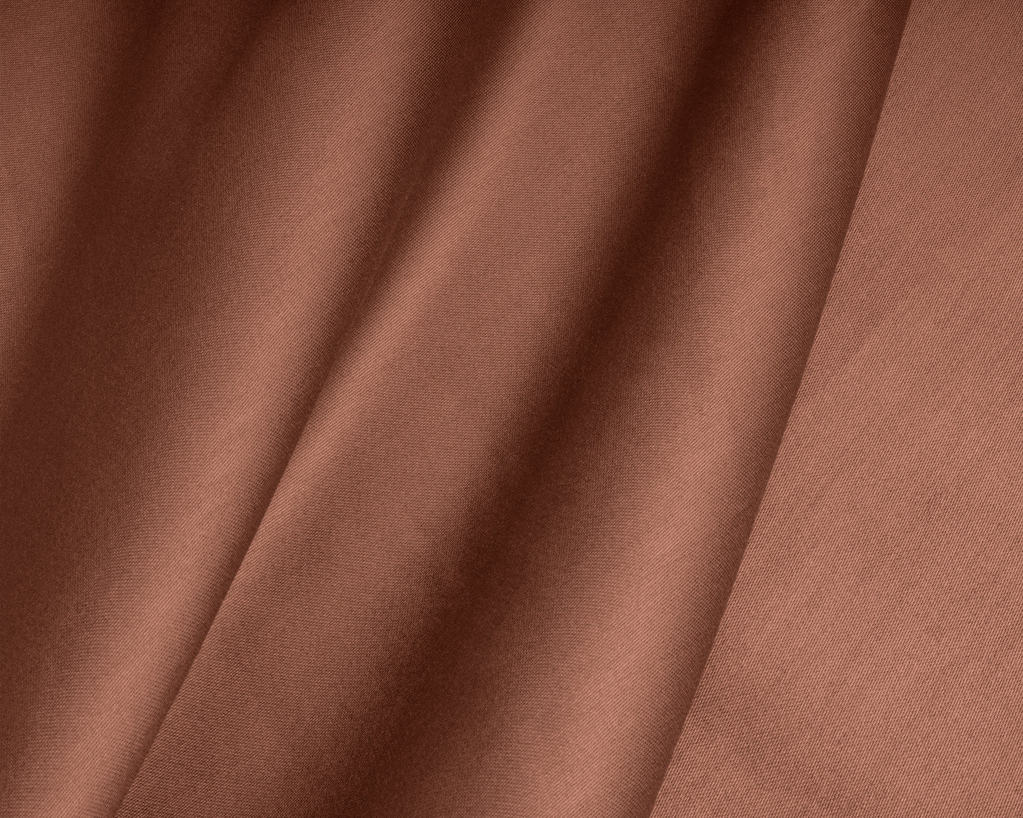 Topper Satin Spannbettlaken Braun 180 x 200 cm - Palo24
