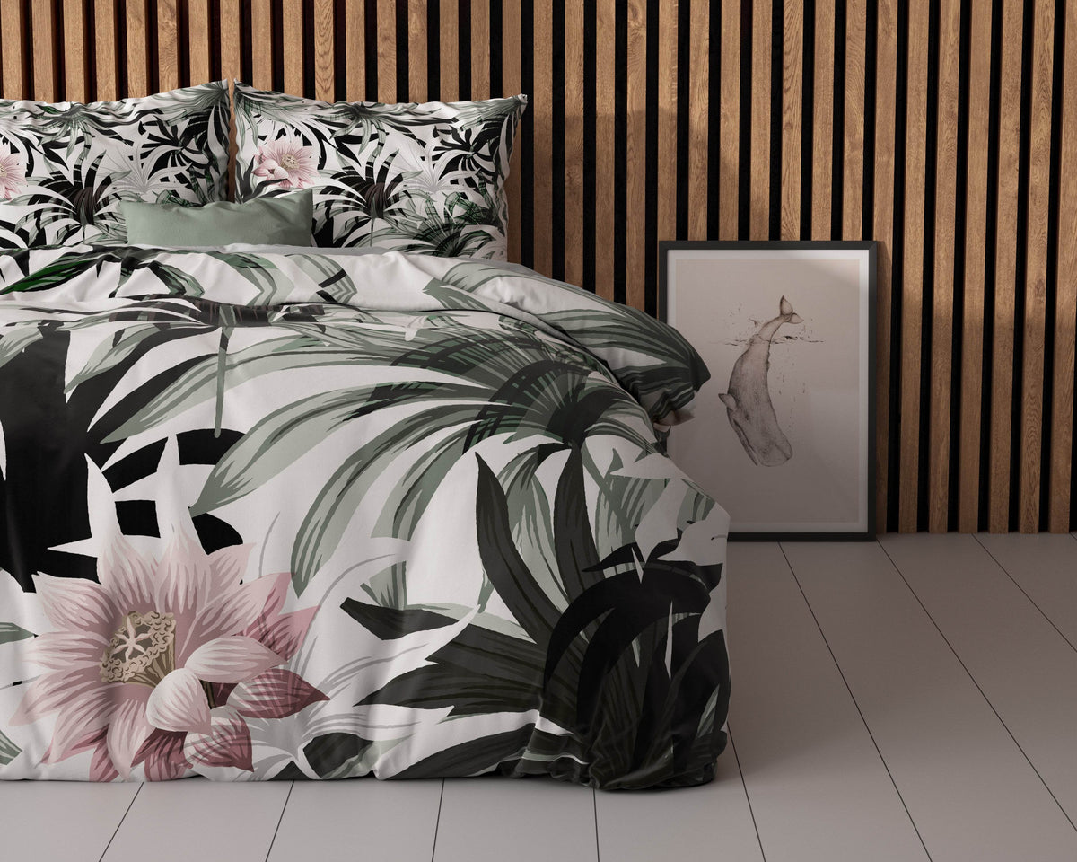 Bettbezug Suzette Weiss 240 x 200/220 cm - Palo24