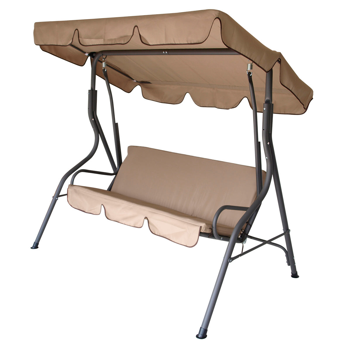 Dachplane für Hollywoodschaukel FLORIDA 170x110cm, cremefarben