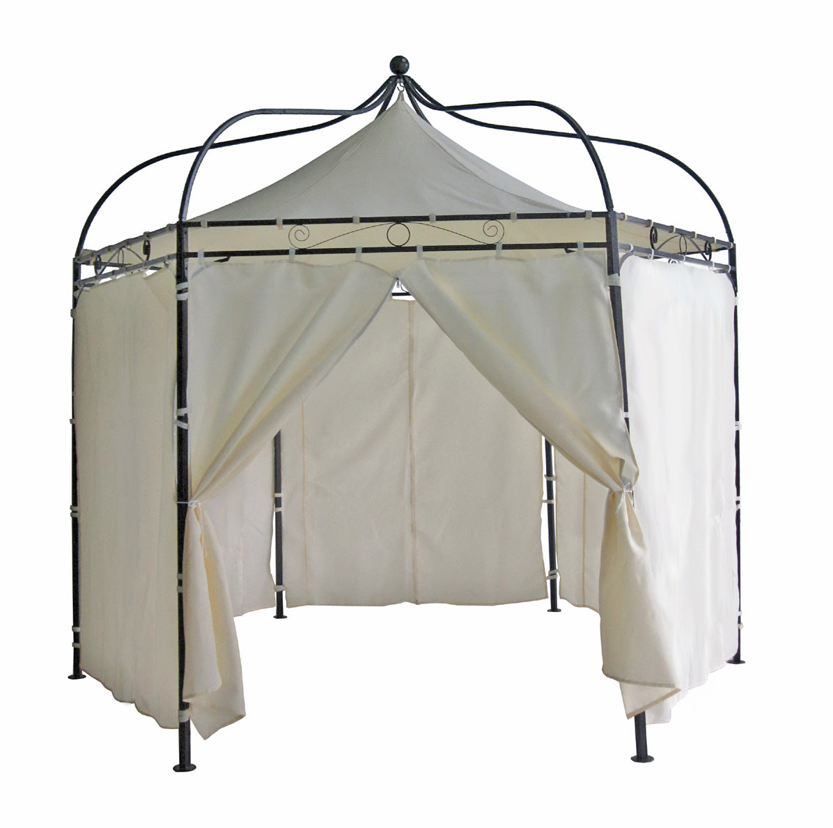 Seitenplanen - Set für Pavillon MODENA, Polyester écru