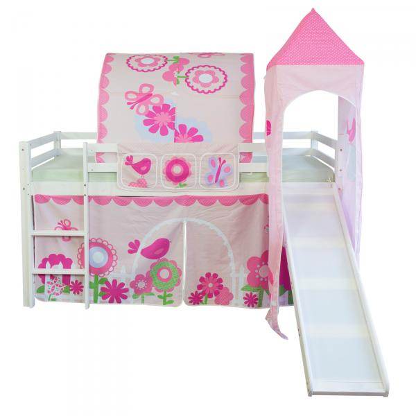 Betttasche Stofftasche für Hochbett Bettzubehör Hängetasche Tasche 3 Fächer Organizer Kinderbett - Palo24