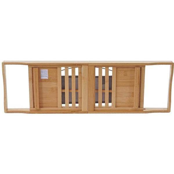 Badewannenauflage Badewannenablage Badewannenbrett Bambus ausziehbar 19x105x22cm - Palo24