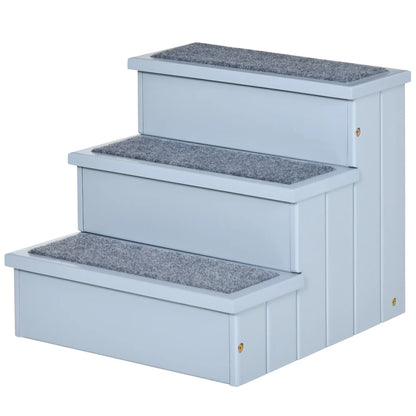 Hundetreppe Haustiertreppe Einstiegshilfe Grau4