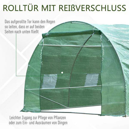 Foliengewächshaus Tomatengewächshaus Treibhaus Frühbeet - Palo24