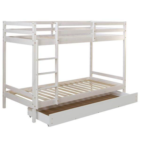 Kinderbett Etagenbett Doppelstockbett Hochbett Bettkasten 90x200 cm - Palo24