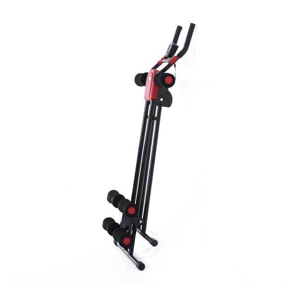 Rückentrainer Bauchtrainer Bauchmuskel Sportgerät Fitness LCD Display klappbar - Palo24