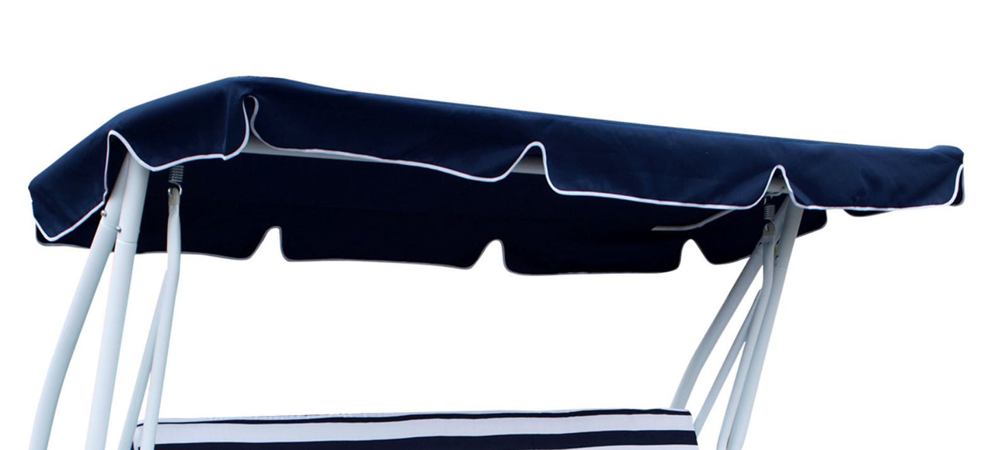 Dachplane für Hollywoodschauk MIAMI 232x120cm, dunkelblau