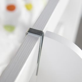 Einhängeregal Hängeregal Regal für Hochbett Kinder Weiss Holz 1 Ablage