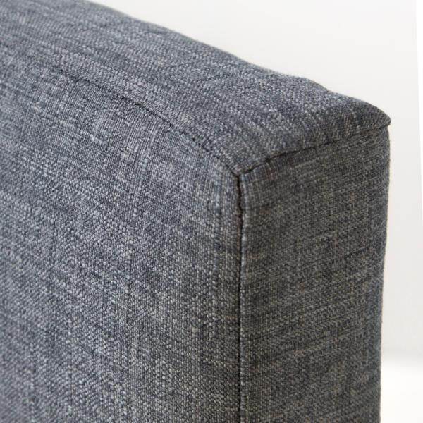 Polsterbett 90x200 cm Grau Bettkasten Tagesbett Schlafcouch Ausziehbar - Palo24