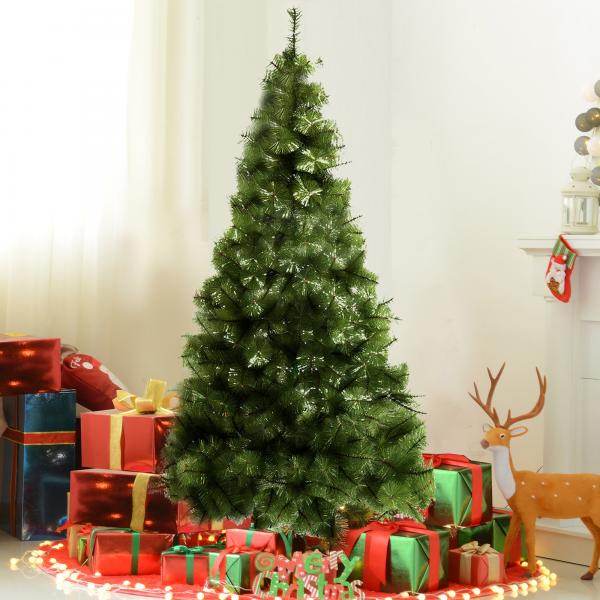 Künstlicher Weihnachtsbaum 90 cm x 90 cm 210 cm - Palo24