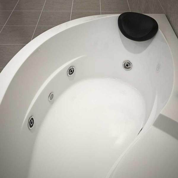 Eckwhirlpool Badewanne CAPRI 150cm x 100cm Links - Palo24