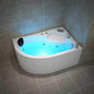 Eckwhirlpool Badewanne CAPRI 150cm x 100cm Links - Palo24