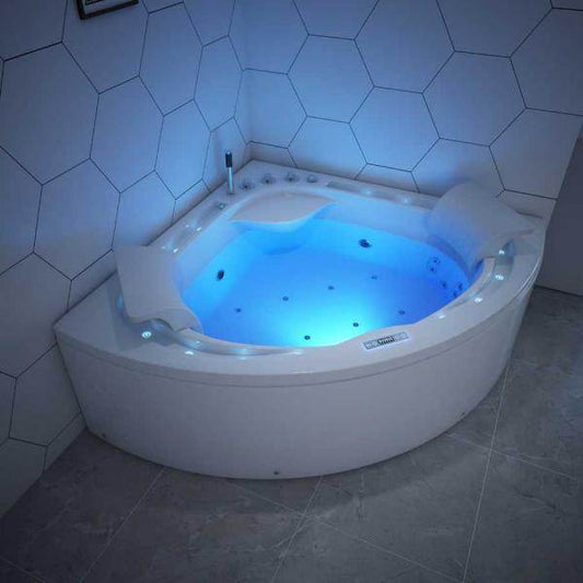 Eckwhirlpool Badewanne ANDROS 160x160 - Palo24