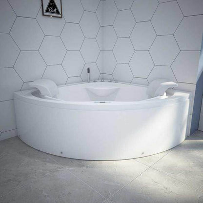 Eckwhirlpool Badewanne ANDROS 160x160 - Palo24