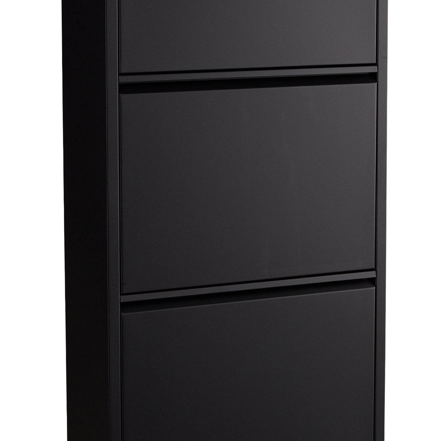 Schuhschrank Schwarz - Palo24
