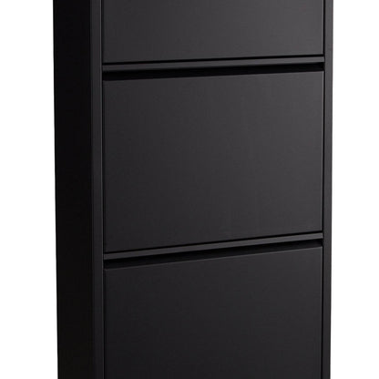 Schuhschrank Schwarz - Palo24