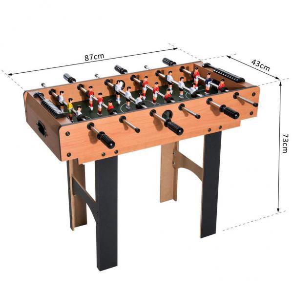 4 in 1 Multi Spieltisch Tischfussball, Tischtennis, Hockey und Billard - Palo24