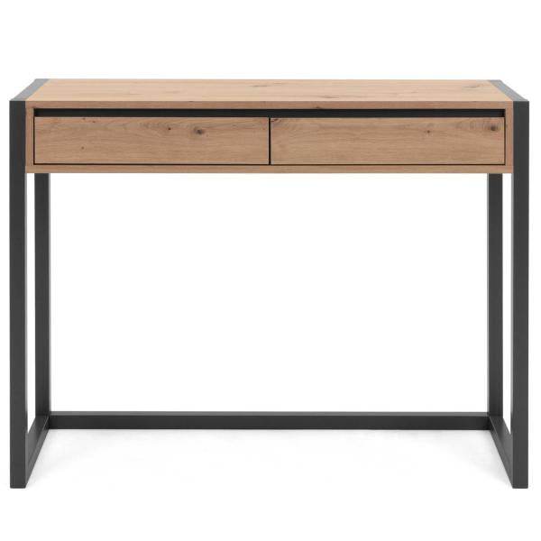 Konsolentisch Beistelltisch Flurtisch Holz Sideboard Anrichte 2 Schubladen - Palo24