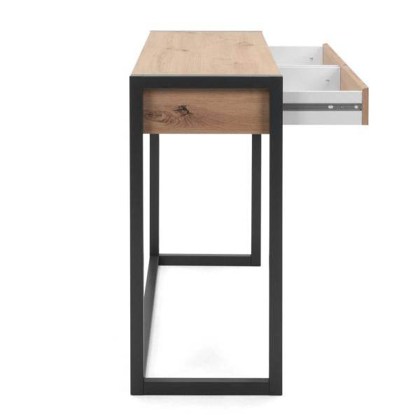 Konsolentisch Beistelltisch Flurtisch Holz Sideboard Anrichte 2 Schubladen - Palo24