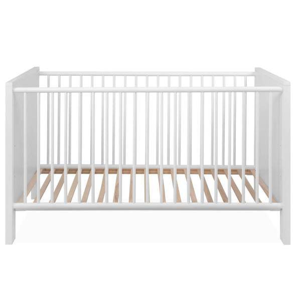 Kinderbett 140x70 cm Gitterbett Höhenverstellbar Holz Wess - Palo24