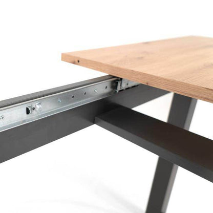Esstisch Holztisch Massiv Ausziehbar Industrial Style - Palo24