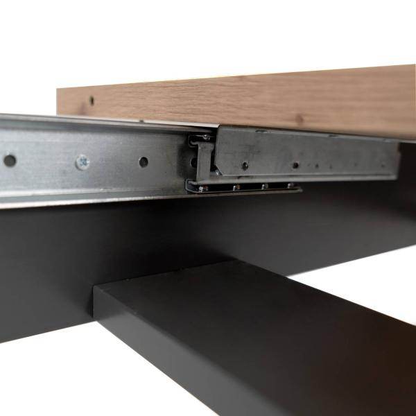 Esstisch Holztisch Massiv Ausziehbar Industrial Style - Palo24
