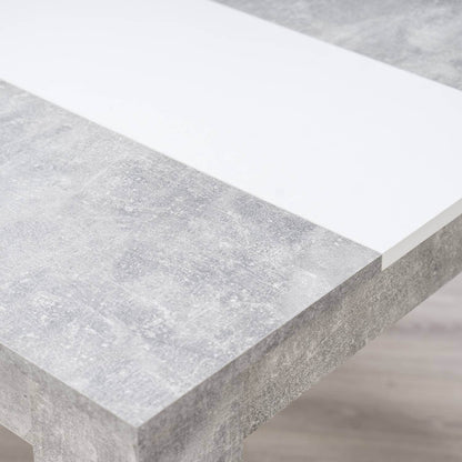 Esszimmertisch Holztisch 135x80 cm Massiv Grau - Palo24