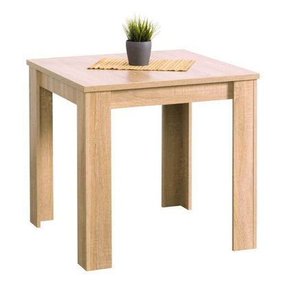 Esstisch Holztisch Küchentisch 80x80 cm Holz Massiv Eiche - Palo24