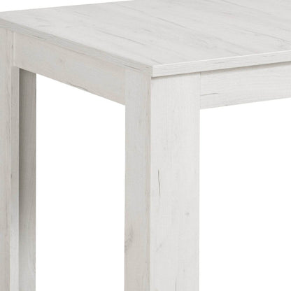 Esstisch mit 4 Stühlen Set Essgruppe Shabby Weiss 160x90 cm - Palo24