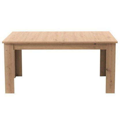 Esstisch ausziehbar Holztisch 160x90 cm Holz Massiv Eiche - Palo24