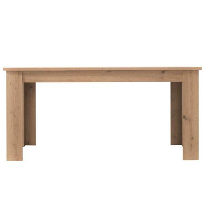Esstisch ausziehbar Holztisch 160x90 cm Holz Massiv Eiche - Palo24