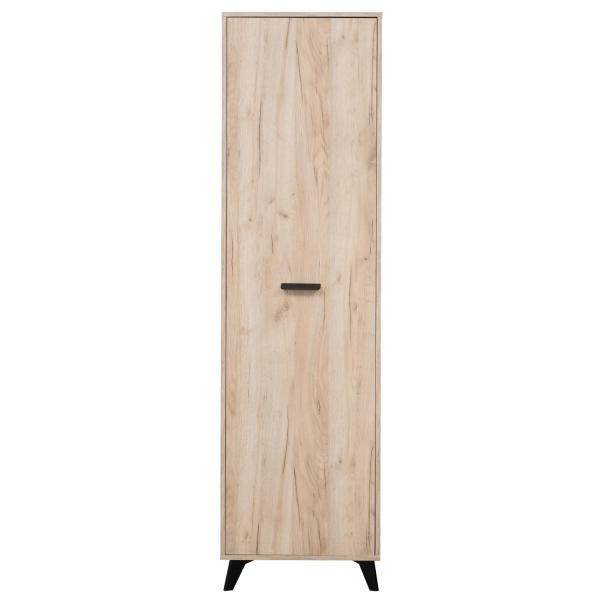 Flurgarderobe Garderoben Set Flurmöbel Modern Komplettset 5-tlg Holz Eiche Grau - Palo24