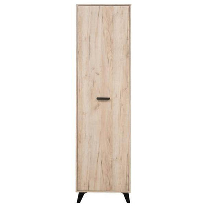 Flurgarderobe Garderoben Set Flurmöbel Modern Komplettset 5-tlg Holz Eiche Grau - Palo24