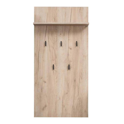 Flurgarderobe Garderoben Set Flurmöbel Modern Komplettset 5-tlg Holz Eiche Grau - Palo24