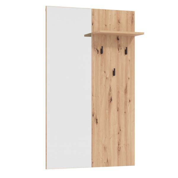 Garderobe Flurgarderobe Set Flurmöbel Industrial Style Komplettset 5-tlg Holz Eiche - Palo24