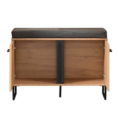 Garderobe Flurgarderobe Set Flurmöbel Industrial Style Komplettset 5-tlg Holz Eiche - Palo24
