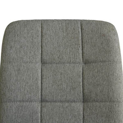 4er Set Grau Esszimmerstühle Küchenstühle Polsterstühle Modern - Palo24