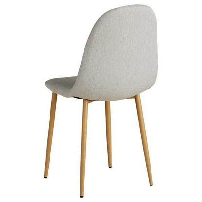 6er Set Grau Stühle Esszimmerstühle Küchenstühle Polsterstühle Modern - Palo24