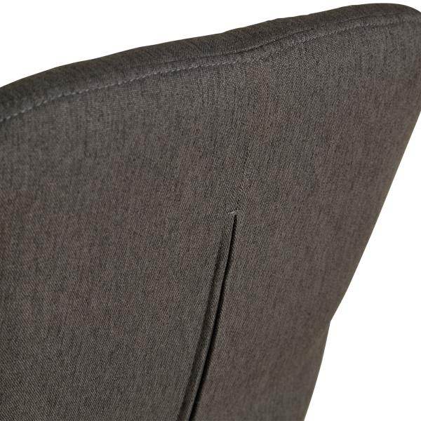 Polsterstuhl Anthrazit Esszimmerstuhl Polstersessel Armlehnenstuhl - Palo24