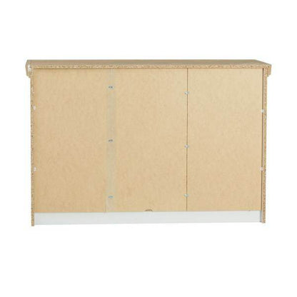 Kommode Sideboard Holz Eiche Weiss Massiv Highboard Anrichte - Palo24