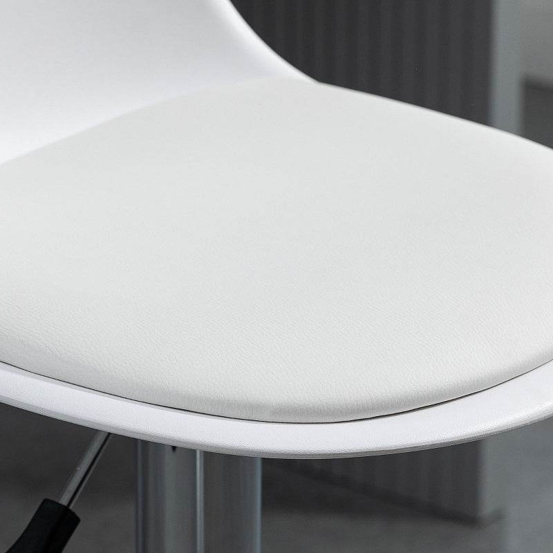 2er Set Barhocker höhenverstellbar weiss - Palo24