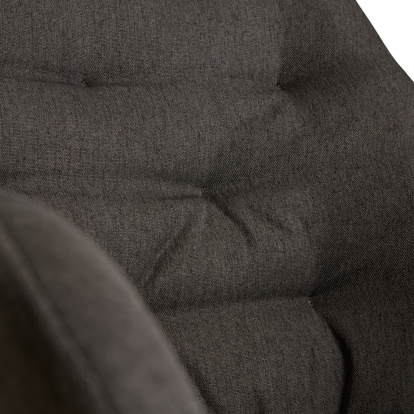 Polsterstuhl Leinen Anthrazit | 4er Set | mit Armlehnen | Küche Esszimmer Büro