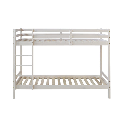 Etagenbett mit Matratzen Doppelstockbett 90x200 cm Hochbett Stockbett Kinderbett