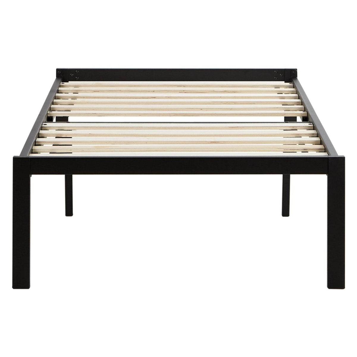 Metallbett 90x200 cm Schwarz - Palo24
