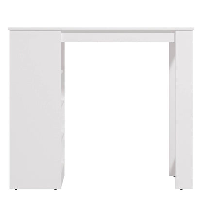 Bartisch 120x50 cm Eiche Natur Weiss - Palo24
