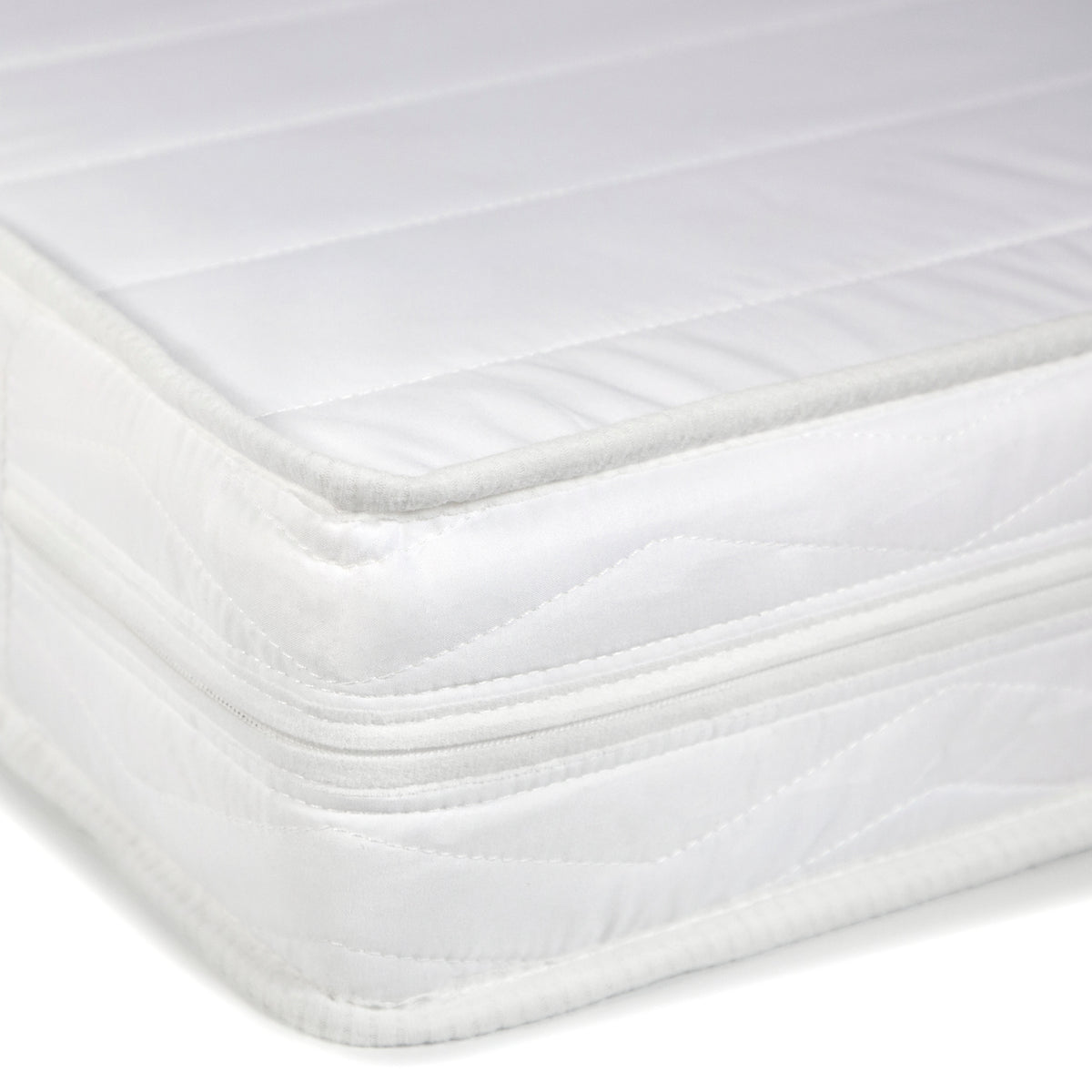Hochbett Kinder 90x200 cm Weiss mit Vorhang in Rosa | mit Lattenrost | mit Matratze